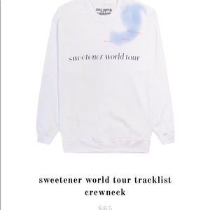 Ariana Grande Sweetener World Tour Stain Crewneck